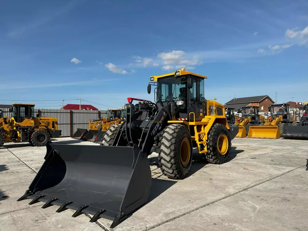 Фронтальный погрузчик HZM XC36D с блокировкой мостов