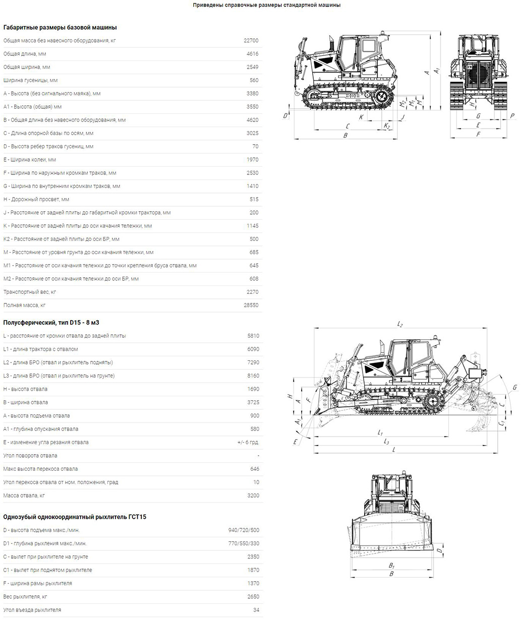 Бульдозер D15