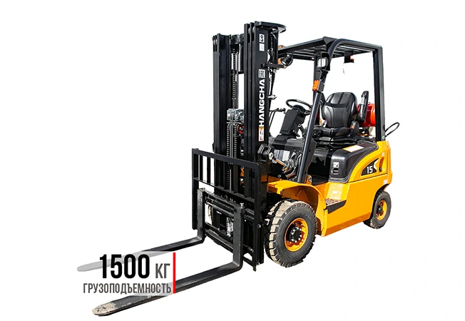 Бензиновый погрузчик Hangcha CPQD15-XRW21 (с ГБО)